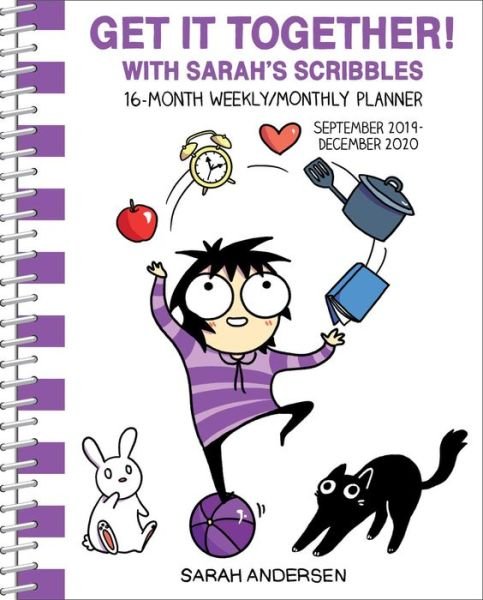 Kal. Get it together 2019/2020 - Sarah Andersen - Books - Andrews McMeel Publishing - 9781449498481 - August 1, 2019