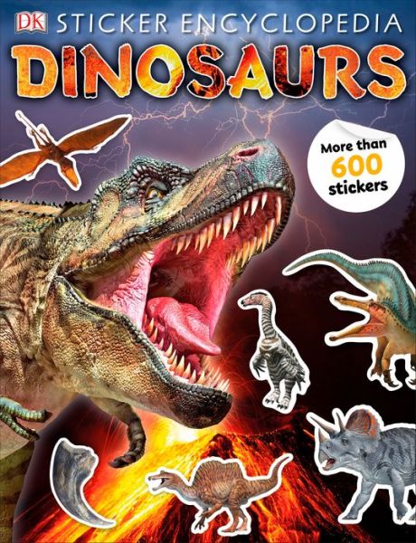 Cover for Dk · Sticker Encyclopedia Dinosaurs (Paperback Book) (2019)