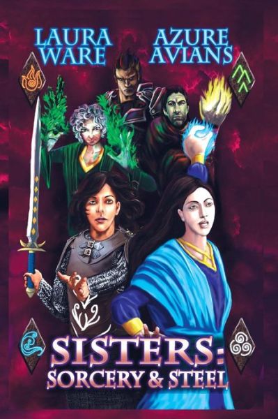 Cover for Azure Avians · Sisters: Sorcery and Steel (Paperback Book) (2012)