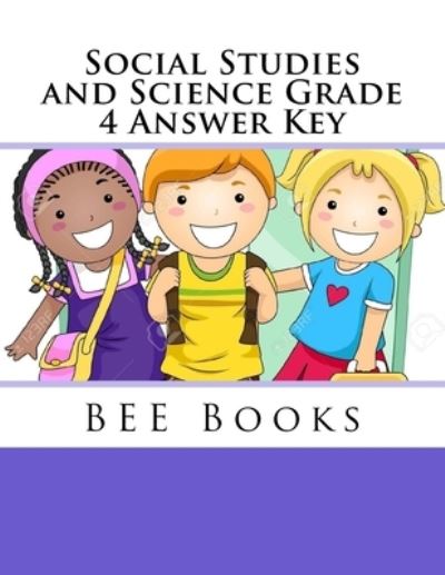 Cover for Bee Books · Social Studies and Science Grade 4 Answer Key (Paperback Book) (2016)