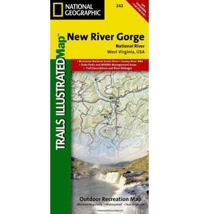Cover for National Geographic Maps · New River Gorge National River: Trails Illustrated National Parks (Map) [2019th edition] (2019)