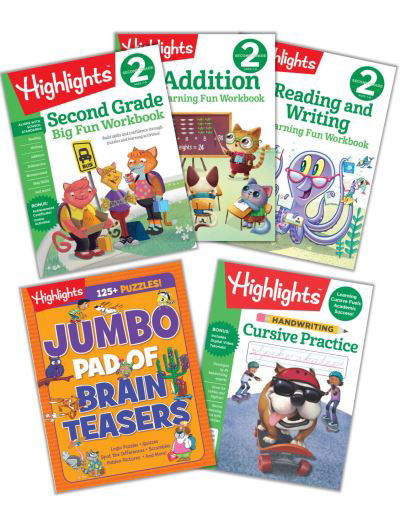 Cover for Highlights · Second Grade Learning Fun Bundle (Paperback Book) (2020)