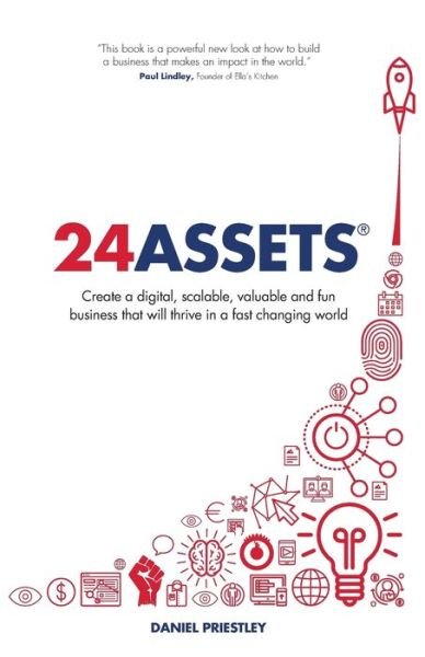 Cover for Daniel Priestley · 24 Assets: Create a digital, scalable, valuable and fun business that will thrive in a fast changing world (Pocketbok) (2017)