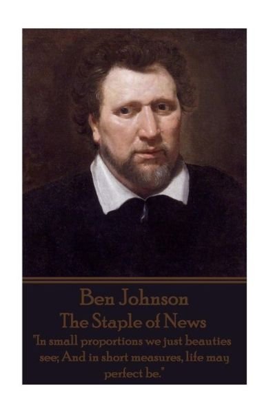 Cover for Ben Jonson · Ben Jonson - The Staple of News (Taschenbuch) (2017)