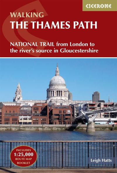 Cover for Leigh Hatts · The Thames Path: National Trail from London to the river's source in Gloucestershire (Paperback Book) [4 Revised edition] (2023)