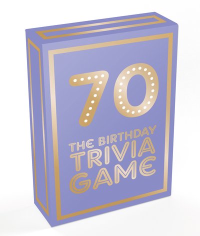 Cover for Summersdale Publishers · 70: The Birthday Trivia Game (Lernkarteikarten) (2020)