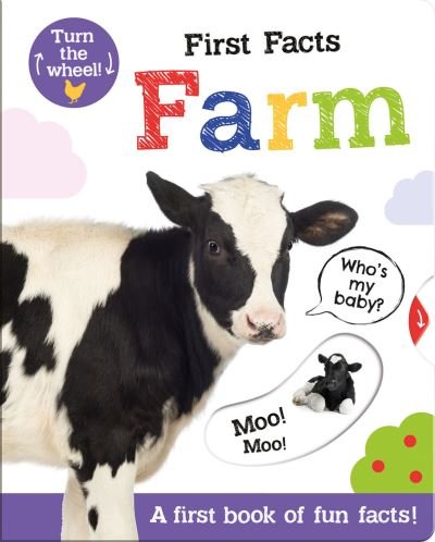 First Facts Farm - Move Turn Learn (Turn-the-Wheel Books) - Georgie Taylor - Książki - Gemini Books Group Ltd - 9781801052481 - 1 lutego 2022