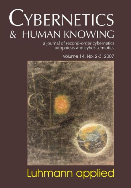 Cover for Soeren Brier · Luhmann Applied - Cybernetics &amp; Human Knowing (Paperback Book) (2008)