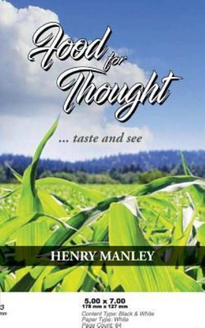 Cover for Henry Manley · Food for Thought ... Taste and See (Paperback Book) (2018)