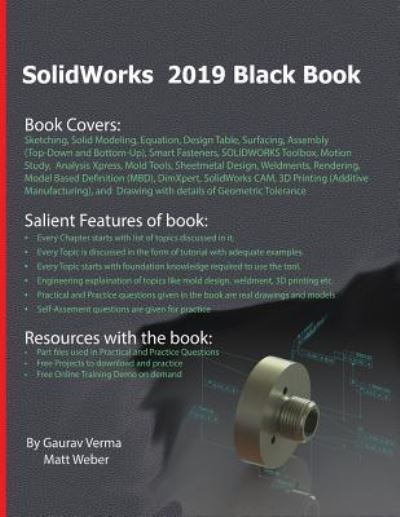 Cover for Gaurav Verma · SolidWorks 2019 Black Book (Paperback Book) (2018)