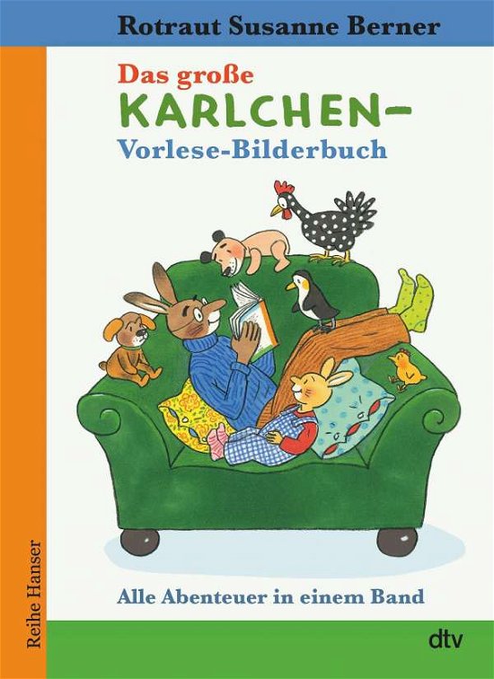 Cover for Rotraut Susanne Berner · Das große Karlchen-Vorlese-Bilderbuch, Alle Abenteuer in einem Band (Paperback Book) (2021)