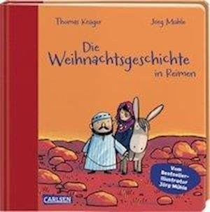 Cover for Krüger · Die Weihnachtsgeschichte in Reim (Bog)