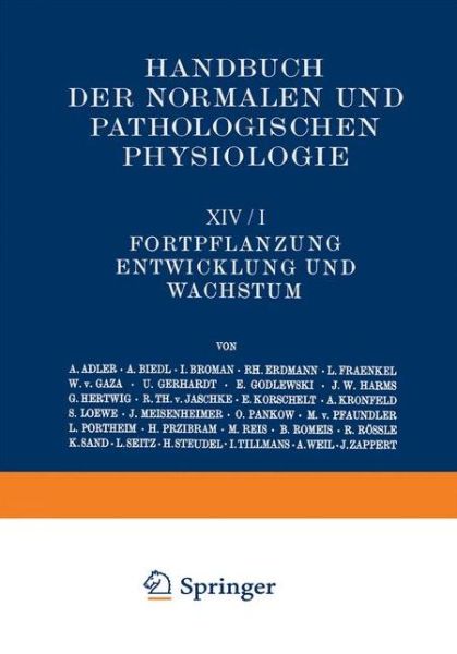 Cover for Adler · Fortpflanzung Entwicklung und Wachstum 2 Teile 1926 27 (Book) (1927)