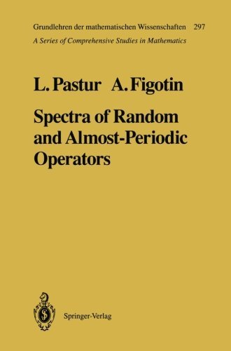 Cover for Leonid Pastur · Spectra of Random and Almost-Periodic Operators - Grundlehren der mathematischen Wissenschaften (Taschenbuch) [Softcover reprint of the original 1st ed. 1992 edition] (2011)