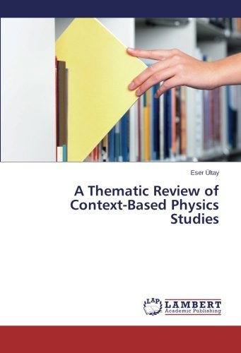 Cover for Eser Ültay · A Thematic Review of Context-based Physics Studies (Paperback Bog) (2013)