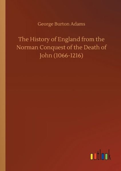 Cover for Adams · The History of England from the N (Bok) (2019)