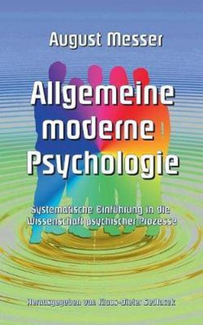 Allgemeine moderne Psychologie - Messer - Bøger -  - 9783743174481 - 17. marts 2021