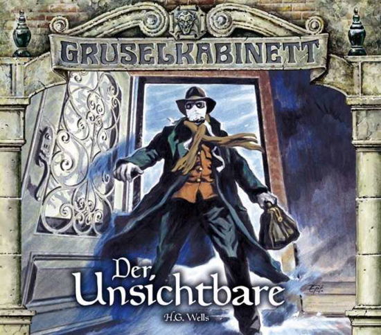Cover for Gruselkabinett-folge 120 Und 121 · Der Unsichtbare (CD) (2017)