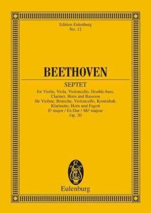 Cover for Ludwig Va Beethoven · Septet Eb Major Op 20 (Pocketbok) (1985)