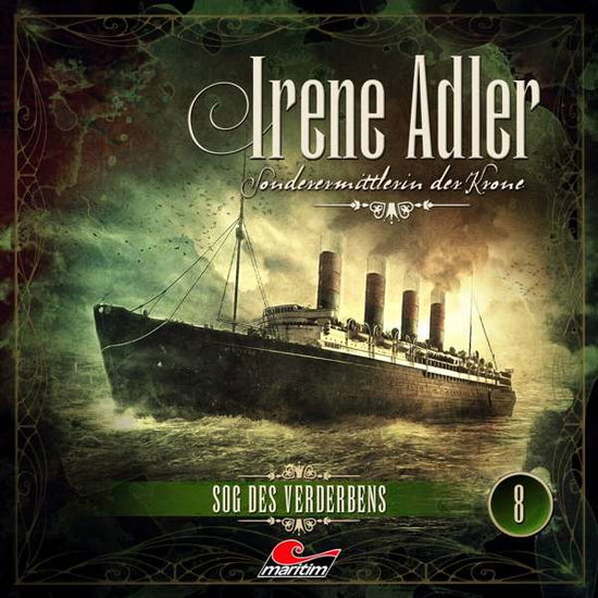 Cover for Irene-sonderermittlerin Der Krone Adler · Irene Adler 08-sog Des Verderbens (CD) (2021)