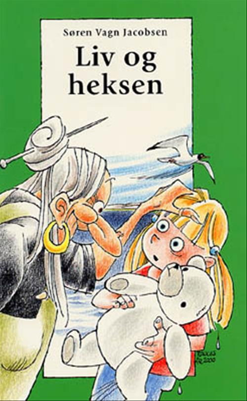 Cover for Søren Vagn Jacobsen · Dingo. Grøn* Primært for 1.-2. skoleår: Liv og heksen (Sewn Spine Book) [1º edição] (2000)