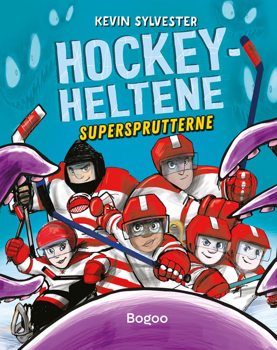 Cover for Kevin Sylvester · Hockeyheltene: Supersprutterne (Hardcover Book) [1st edition] (2025)