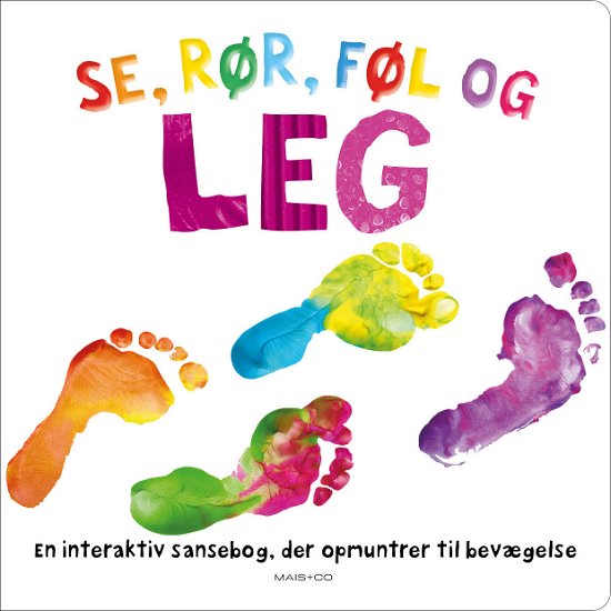 Cover for Se, rør, føl og LEG (Kartonbuch) [1. Ausgabe] (2021)