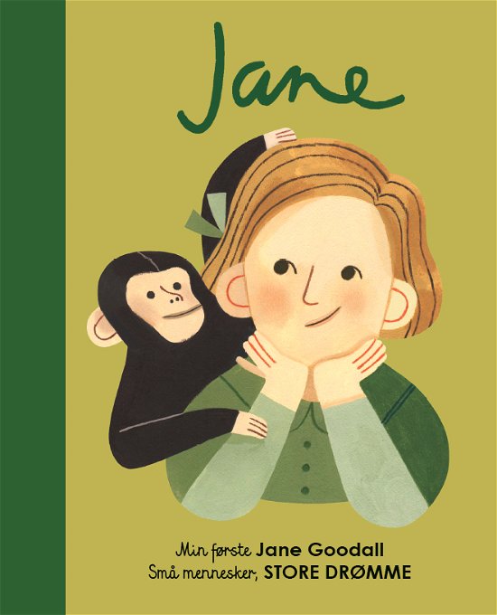 Cover for Maria Isabel Sanchez Vegara · Små mennesker, store drømme: Min første Jane Goodall (Inbunden Bok) [1:a utgåva] (2021)