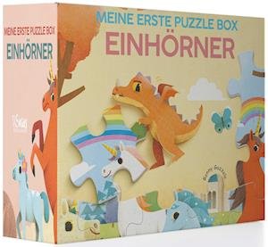 Cover for Ronny Gazzola · Meine Erste Puzzle Box: Einhörner (Book) (2022)