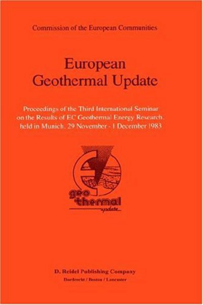 Cover for A S Strub · European Geothermal Update (Hardcover Book) [1985 edition] (1985)