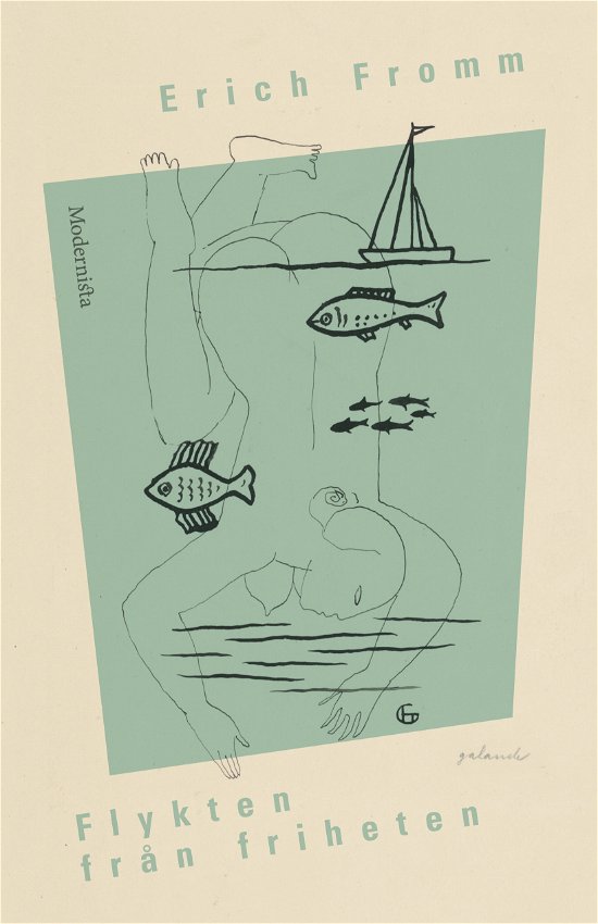 Cover for Erich Fromm · Flykten från friheten (Innbunden bok) (2024)