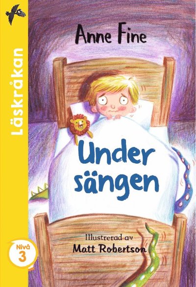 Cover for Anne Fine · Läskråkan: Under sängen (Bound Book) (2019)