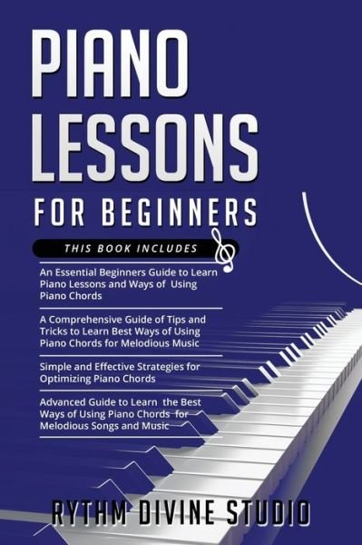 Cover for Rythm Divine Studio · Piano Lessons for Beginners (Paperback Book) (2020)