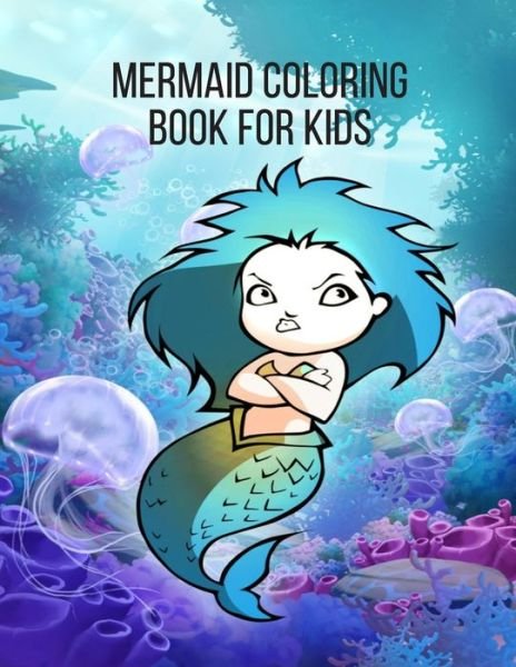 Cover for Caballero Anna · Mermaid Coloring Book for Kids (Paperback Book) (2020)