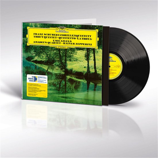 Cover for Gilels, Emil / Rainer Zepperitz / Amadeus Quartet · Schubert: Piano Quintet in a Major D. 667 Trout (LP) (2023)