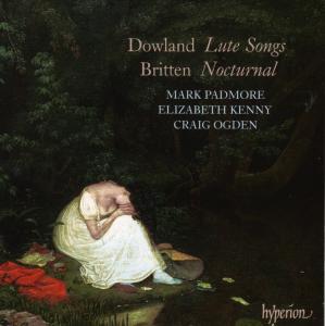 Dowlandlute Songsbrittennocturnal - Padmorekennyogden - Musik - HYPERION - 0034571176482 - 31. december 2007