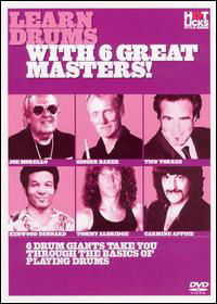 Cover for Instruction · Learn Drums With 6 Great Masters (DVD) (1990)