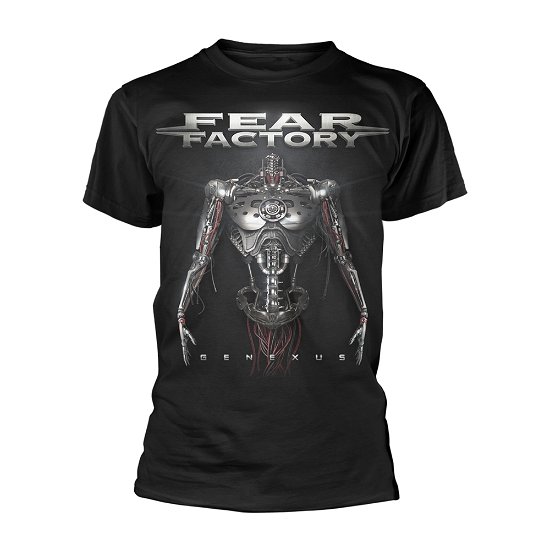 Cover for Fear Factory · Genexus Tour 2015 (Tour Stock) (T-shirt) [size S] [Black edition] (2015)