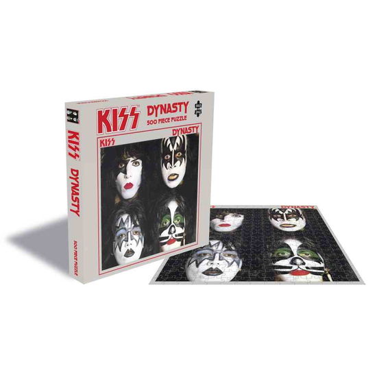 Kiss Dynasty (500 Piece Jigsaw Puzzle) - Kiss - Lautapelit - ZEE COMPANY - 0803343256482 - perjantai 24. huhtikuuta 2020