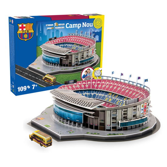 Cover for Paul Lamond Games · 3D Stadium Puzzles - Barcelona Camp Nou (Toys) (2019)