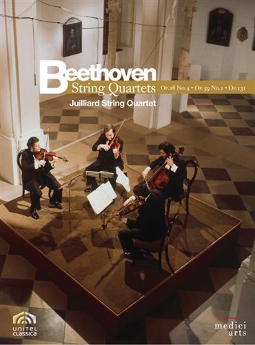 Cover for Juillard String Quartet · Beethoven String Quartets (DVD) (2010)