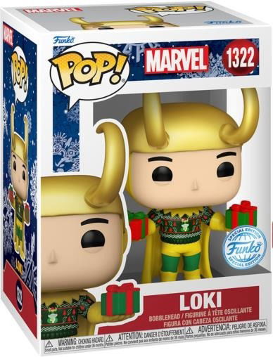 Holiday- Loki With Sweater - Marvel: Funko Pop! - Merchandise -  - 0889698774482 - 