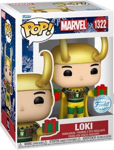 Cover for Marvel: Funko Pop! · Holiday- Loki With Sweater (MERCH)