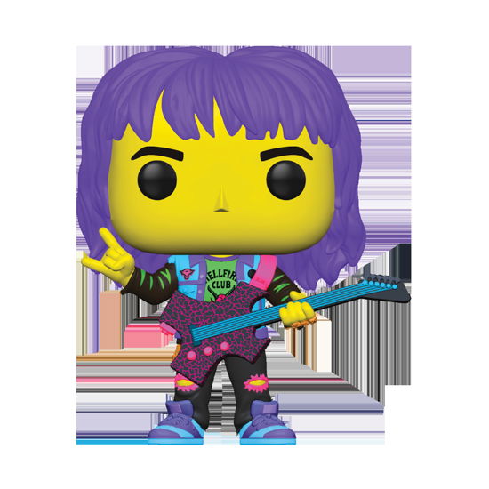 Stranger Things: Funko Pop! Television · Season 4 - Eddie With Guitar (Ltd Black Light) (MERCH)