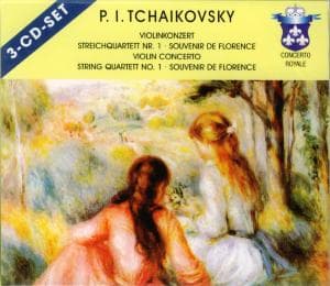 Cover for Pyotr Ilyich Tchaikovsky · Violin Concert / String Qua (CD) (2015)