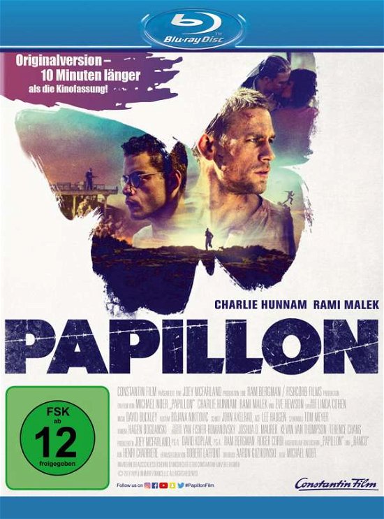 Cover for Charlie Hunnam,rami Malek,eve Hewson · Papillon (Blu-Ray) (2018)