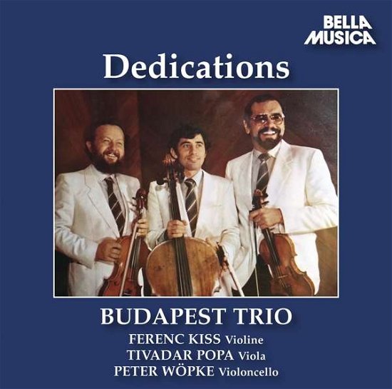 Cover for Acker / Budapest Trio / Wopke · Dedications (CD) (2018)