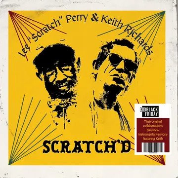 Cover for Lee &quot;Scratch&quot; Perry &amp; Keith Richards · Scratch'd (Exclusive Red Vinyl) (LP) [Black Friday 2023 edition] (2023)