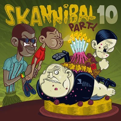 Cover for Skannibal Party 10 (CD) (2011)