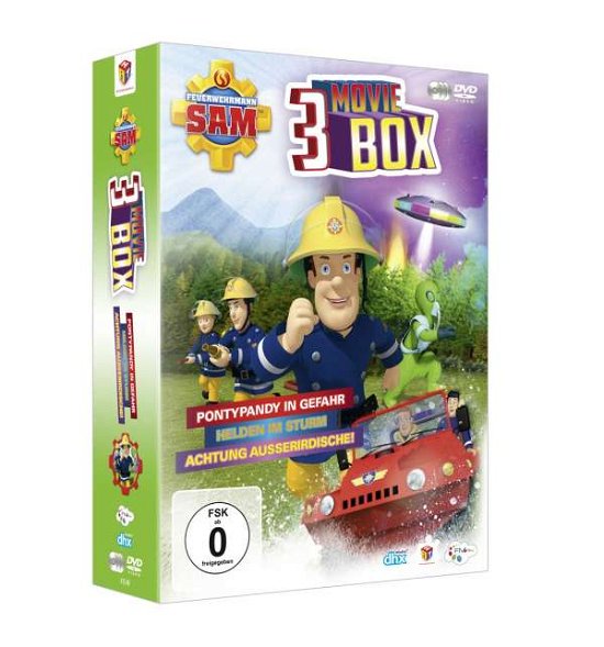 Cover for Feuerwehrmann Sam · Feuerwehrmann Sam - 3 Moviebox (DVD) [Limited edition] (2017)